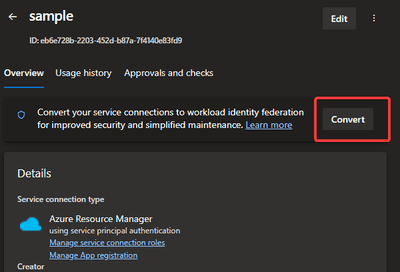 Fig. 3: Automatic service connection in ADO
